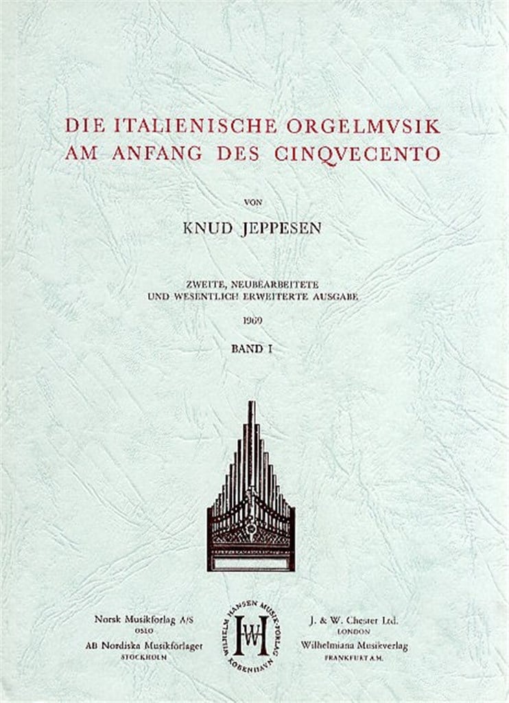 Die Italienische Orgelmusik Am Anfang Des Cinquece